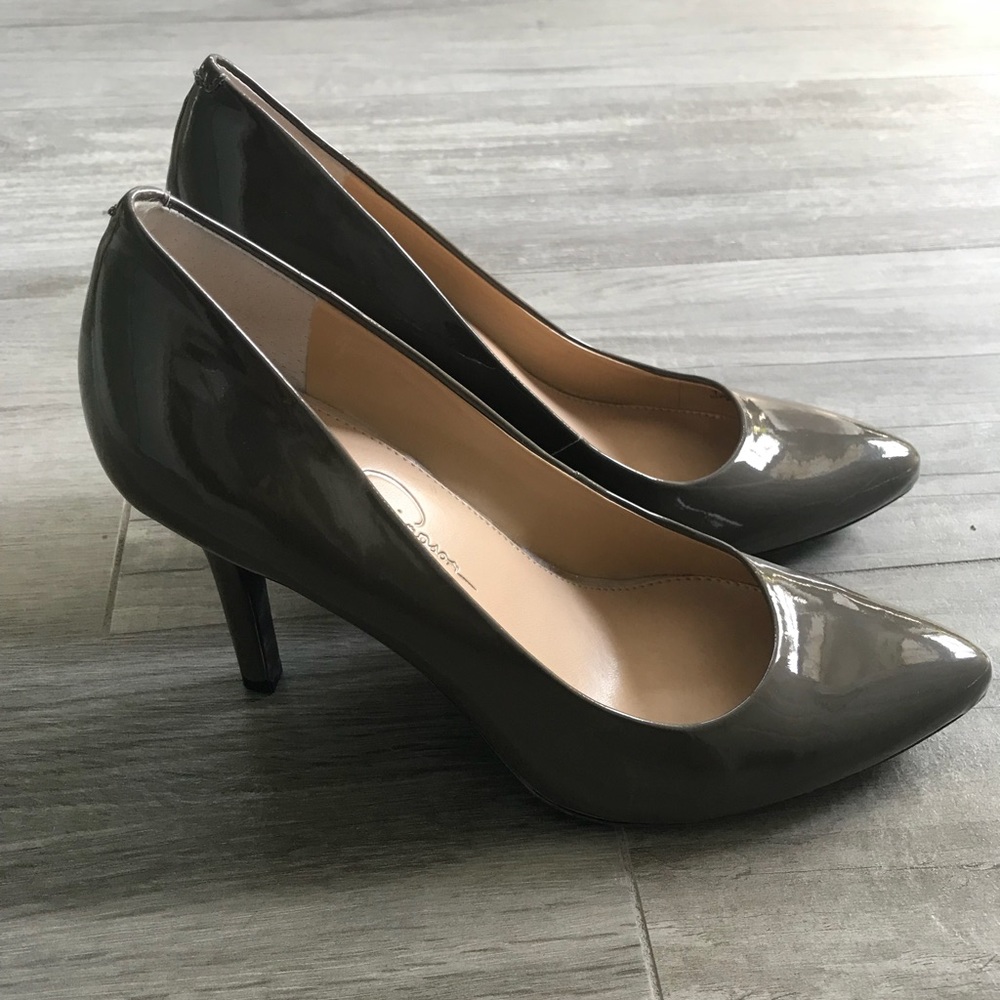 Jessica Simpson Patent leather heels 7.5